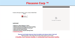 Desktop Screenshot of flexxonn.com